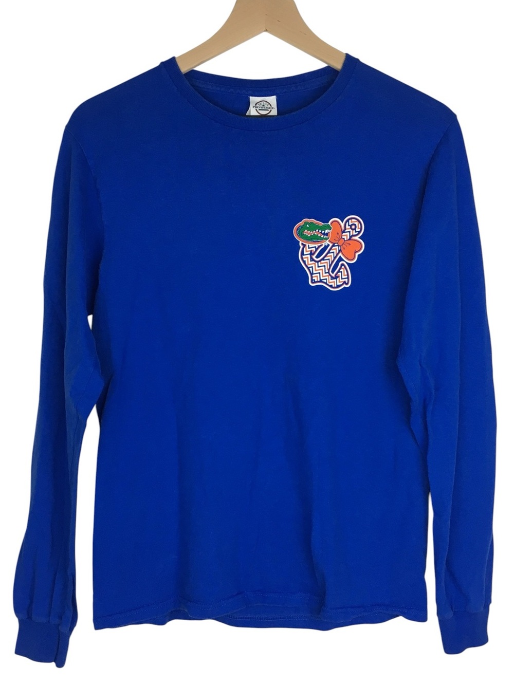 Florida Gators Long Sleeve T Shirt Anchor Bow Chevron Football Game Day Small